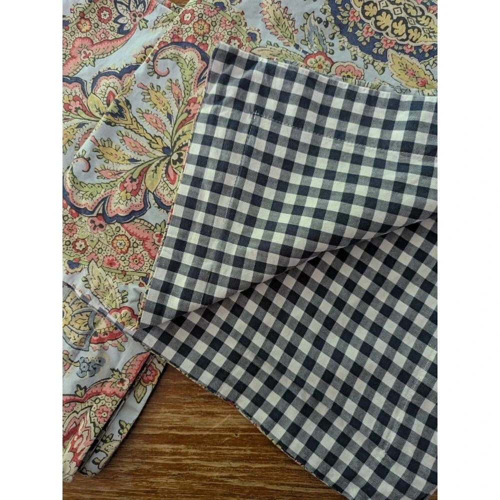 Set 2 Pottery Barn Florentine Paisley Shams Euro 26